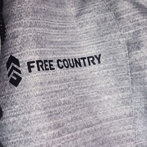 Free Country Gray Patterned Jacket